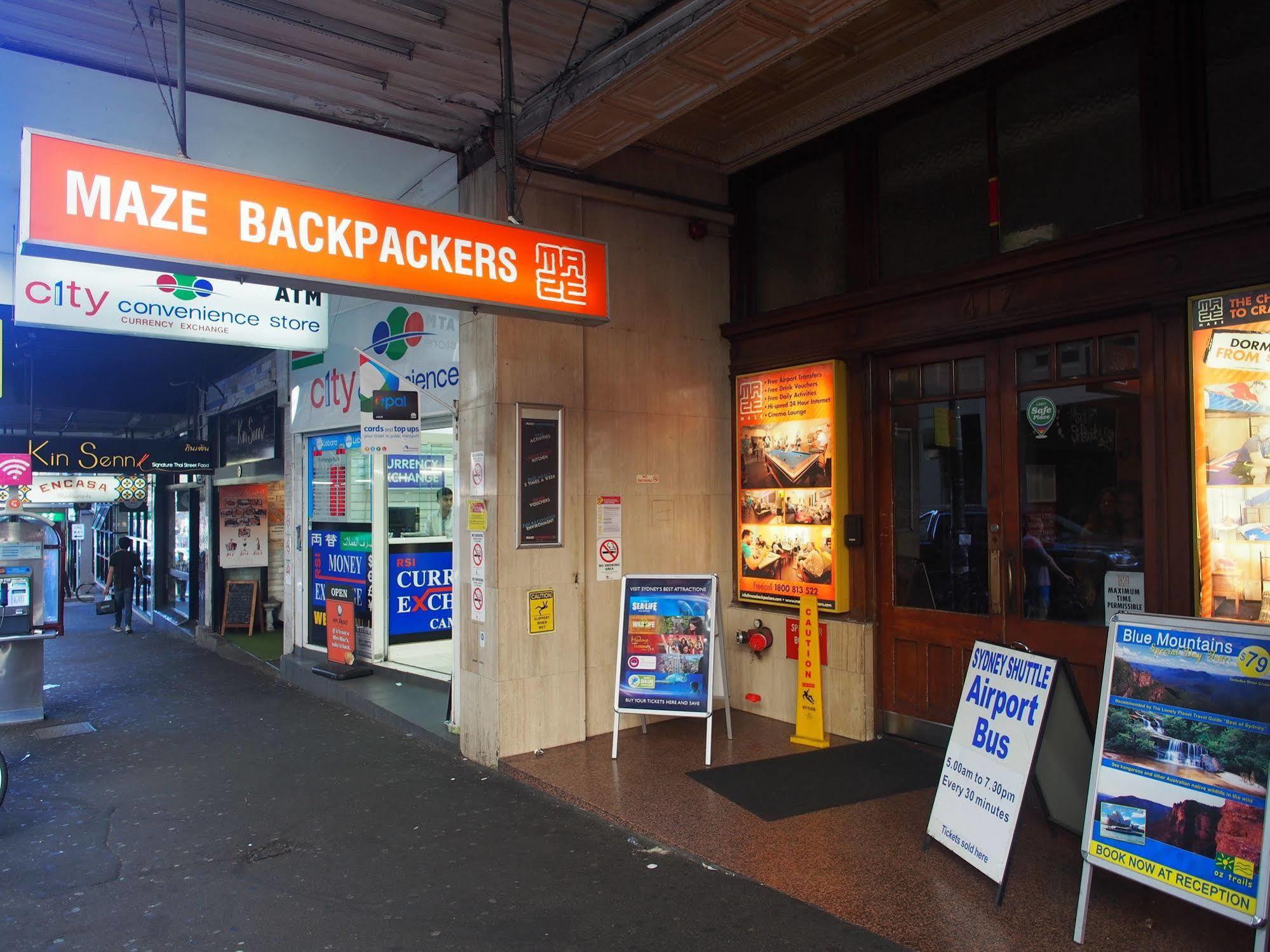 Maze Backpackers - Sydney Hostel Buitenkant foto